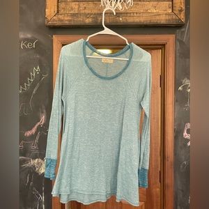 Hollister Blue Soft long sleeve
